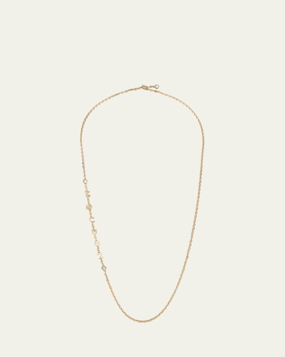McQueen Logo Necklace